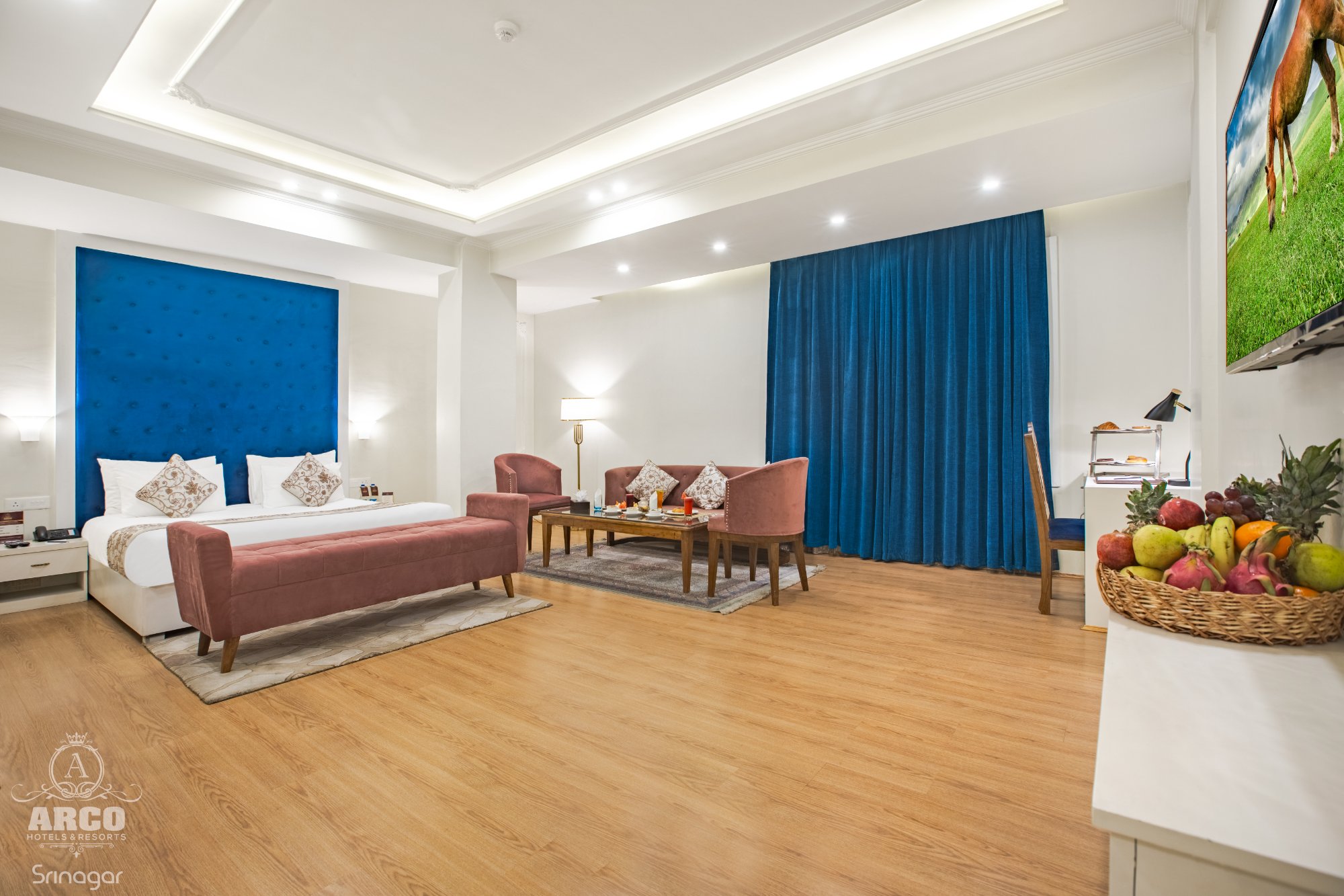 Spacious Luxury Room at Arco Hotels Srinagar